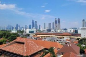 Cuaca Jakarta cerah berawan sepanjang hari
