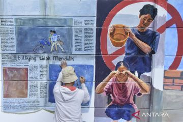 Kampanye mural anti perundungan