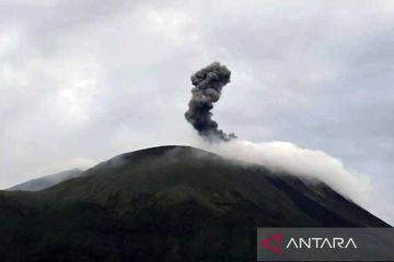 PGA: Terjadi 94 kali gempa hembusan di puncak Gunung Ile Lewotolok