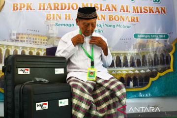 Hardjo Mislan dari Ponorogo menjadi calon haji tertua Indonesia berusia 110 tahun