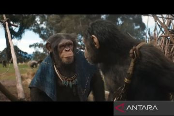 "Kingdom of the Planet of the Apes" catat pendapatan 56 juta dolar AS