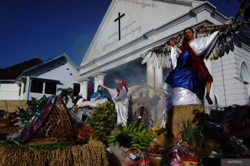 Tradisi Unduh-unduh usai musim panen di Jombang