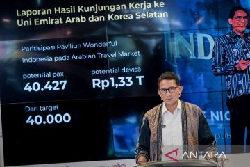 Kehadiran Indonesia di ATM 2024 catatkan potensi devisa Rp1,33 triliun
