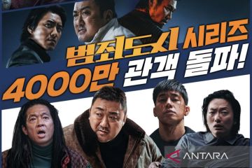 Seri film Korea "The Outlaws" ukir rekor baru