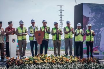 PJ Gubernur Jakarta gelar groundbreaking fasilitas pengolahan sampah garapan WIKA