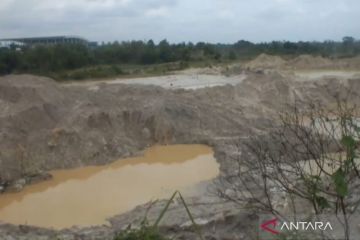 Menjaga "kolong" sebagai sumber air baku warga Bangka Barat