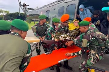 TNI AU kembali evakuasi korban banjir di Luwu Sulsel