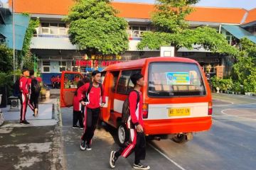 Dinas Perhubungan Magetan fasilitasi angkutan gratis untuk pelajar SMP