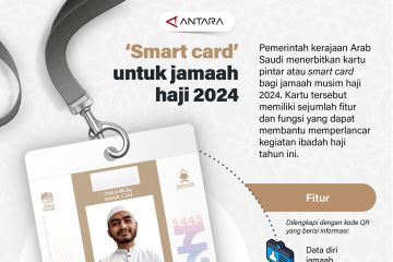 Smart card untuk jamaah haji 2024