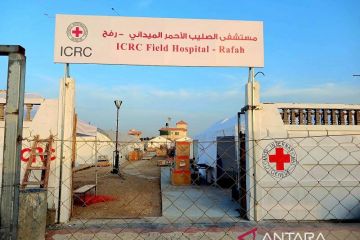 Palang Merah buka rumah sakit berkapasitas 60 tempat tidur di Gaza
