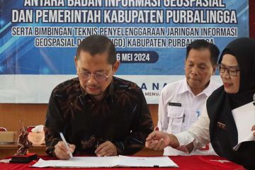 Badan Informasi Geospasial mendukung kinerja statistik Purbalingga