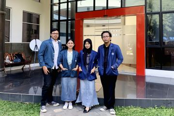 Mahasiswa Unila juara 2 paper international universitas di Bucarest 