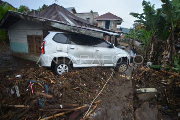 Pasca banjir bandang di Nagari Koto Tuo