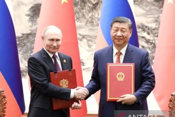 Presiden Xi Jinping dan Vladimir Putin capai lima kesepakatan