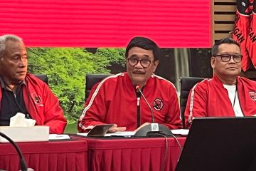 PDI Perjuangan tak undang Jokowi dan Ma'ruf Amin di Rakernas V