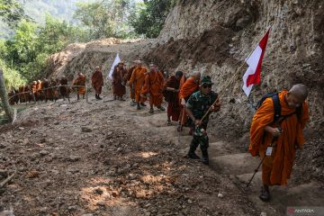 Perjalanan menuju Candi Borobudur 40 Bhikkhu Thudong
