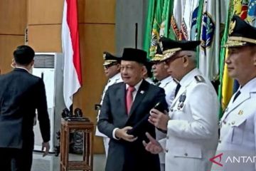 Mohammad Rudy dilantik sebagai Penjabat Gubernur Gorontalo
