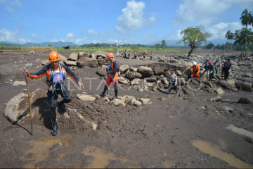 Pencarian korban banjir bandang hari ketujuh