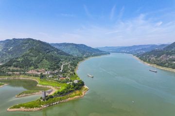 Menengok hasil proyek restorasi ekologis Sungai Yangtze di Wanzhou