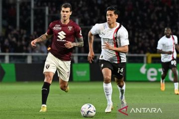 AC Milan telan kekalahan 1-3 di markas Torino