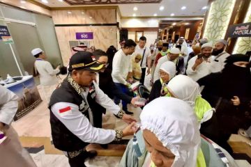 Kemenag catat 49.850 calon haji telah tiba di Arab Saudi