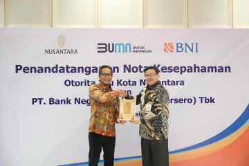 OIKN dan BNI bekerja sama dalam penyediaan layanan perbankan di IKN
