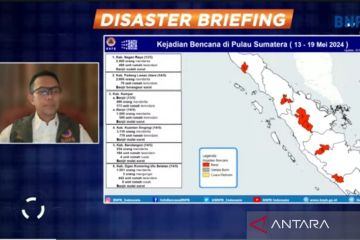 BNPB minta warga di Kampar Riau waspada banjir susulan