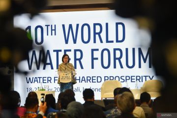 Sri Mulyani: World Water Forum momentum menginisiasi pendanaan infrastruktur air