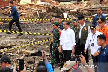 Presiden tegaskan pemerintah bantu relokasi korban banjir Sumbar