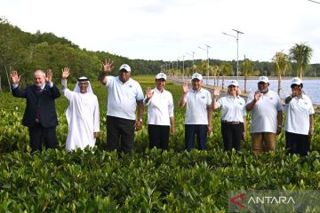 Kunjungan kepala negara peserta World Water Forum ke Tahura Bali
