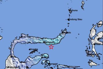 Gempa Bolmong Selatan akibat deformasi batuan Lempeng Laut Maluku