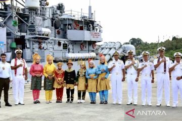 TNI AL dan Angkatan Laut India patroli bersama di Selat Malaka
