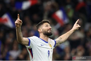 Giroud memutuskan pensiun dari timnas Prancis setelah Euro 2024