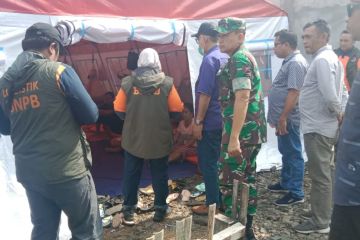 BNPB cek kondisi pengungsian korban erupsi Gunung Ibu