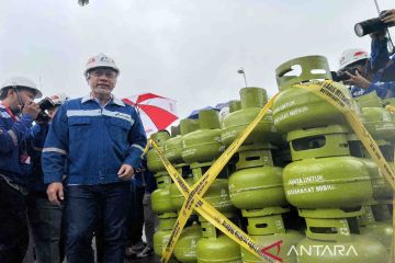 Mendag tinjau SPBE Tanjung Priok pastikan volume LPG sesuai takaran