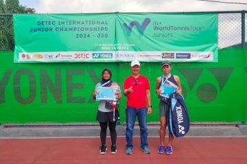 Petenis Indonesia juara tunggal puteri Detec International Junior