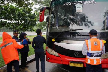 Polda periksa kelaikan bus di Sumbar antisipasi kecelakaan lalu lintas