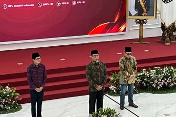 Ketua KPU RI lantik 50 anggota KPU Provinsi Maluku Utara