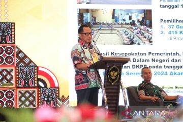 Mendagri dorong pemda di Papua penuhi kebutuhan anggaran Pilkada 2024