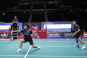 Apri/Fadia mantapkan performa dan maju ke 16 besar Singapore Open