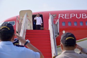 Presiden Jokowi ke Pekalongan, takziah ke rumah duka istri Habib Luthfi