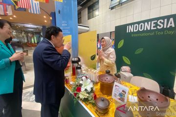 KBRI Roma perkenalkan teh Indonesia pada pameran Hari Teh Sedunia