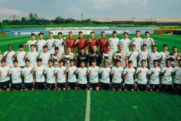 Indra Sjafri apresiasi pelayanan bagi timnas U-20 latihan di Como FC