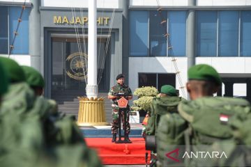 TNI berangkatkan 350 prajurit jaga perbatasan RI-Malaysia di Kalbar