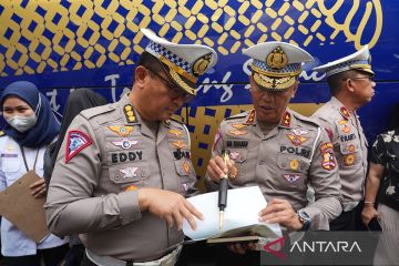 Korlantas gelar ramp check armada bus di 262 lokasi