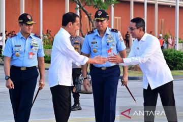 Presiden Jokowi kunjungan kerja ke Sumatera Selatan