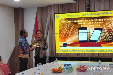 Cegah mafia tanah, BPN Jaktim luncurkan layanan sertifikat elektronik