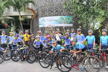 20 pesepeda arungi Jakarta-Lombok untuk sehat, prestasi dan amal