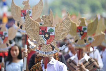 Parade kebangsaan sambut Hari Lahir Pancasila di Ende
