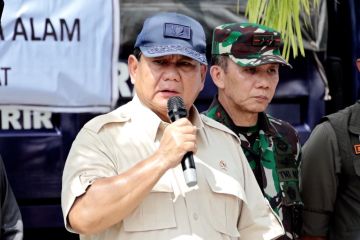 Menhan Prabowo ingatkan untuk perkuat mitigasi kebencanaan